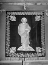 Bannière de procession paroissiale : Saint Pierre, Saint Laurent (Marcillé Raoul)