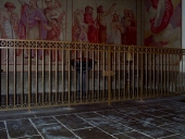 Clôture des fonts baptismaux