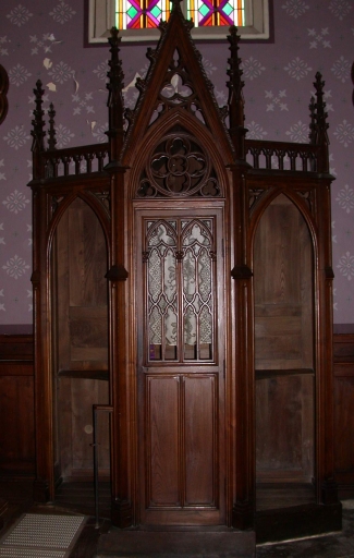 Paire de confessionnaux