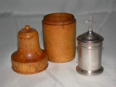 Ampoule à huile des malades et boîte