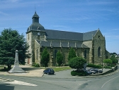 Les croix monumentales, oratoires et églises sur la commune de Baguer-Morvan