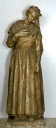 Maquette de statue : Femme en costume de Pleurtuit