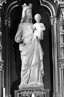 Statue de la Vierge à l'Enfant (Lécousse)
