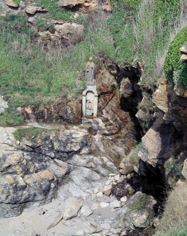 Fontaine de dévotion, Pointe du Grand-Mont (Saint-Gildas-de-Rhuys)