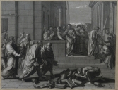 Estampe : Prédication de saint Paul à Ephèse