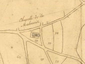 Les églises, chapelles, cimetière et croix monumentales sur la commune de Maxent