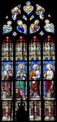 Ensemble de 9 verrières