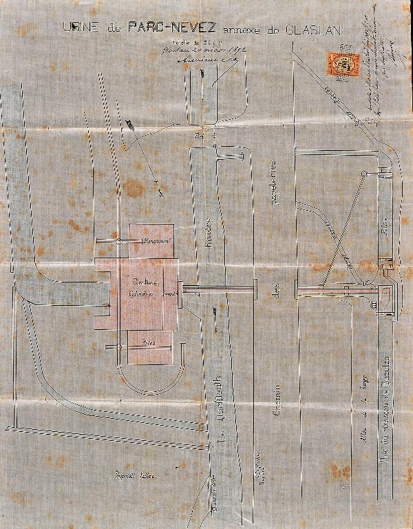 Moulin à papier, Parc Nevez (Plourin-lès-Morlaix)