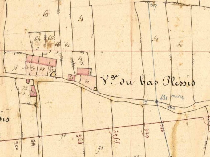 Écart, le Bas Plessis (Saint-Gonlay)