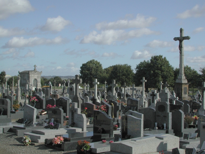 Cimetière, rue Jubault (Guipry fusionnée en Guipry-Messac en 2016)