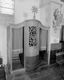 Confessionnal, église paroissiale Saint-Eloi (Saint-M'Hervé)