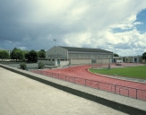Stade universitaire de Courtemanche, rue Zacharie-Roussin ;  boulevard Albert-Burloud (Rennes)