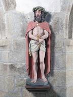 Statue : Ecce homo, Eglise Saint-Derrien (Commana)