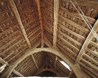 Charpente de la chapelle Saint-Marc (Guipry fusionnée en Guipry-Messac en 2016)