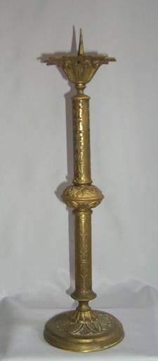 Paire de chandeliers d'acolyte