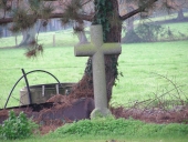 Croix de chemin, les Vaux (Le Tronchet)