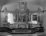 Ensemble du maître-autel : autel, retable