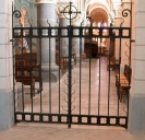 Clôture des fonts baptismaux