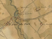Village et écarts sur la commune de Pacé
