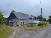 Alignement de quatre logis, la Grande Jeu (Maxent)