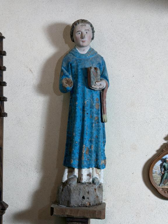 Statue 2 : Saint Mathurin, chapelle Saint-Mathurin (Saint-Martin-sur-Oust)
