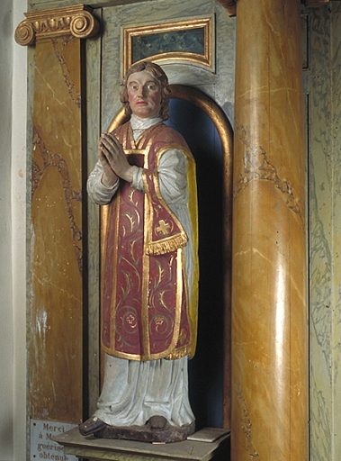 Statue : saint Mathurin (?)