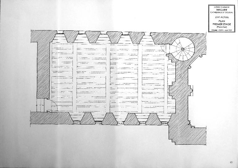Sacristie et "librairie" de la cathédrale Saint-Tugdual (Tréguier)