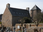 Maisons dites 'maisons de corsaire' sur la commune de Bréhat