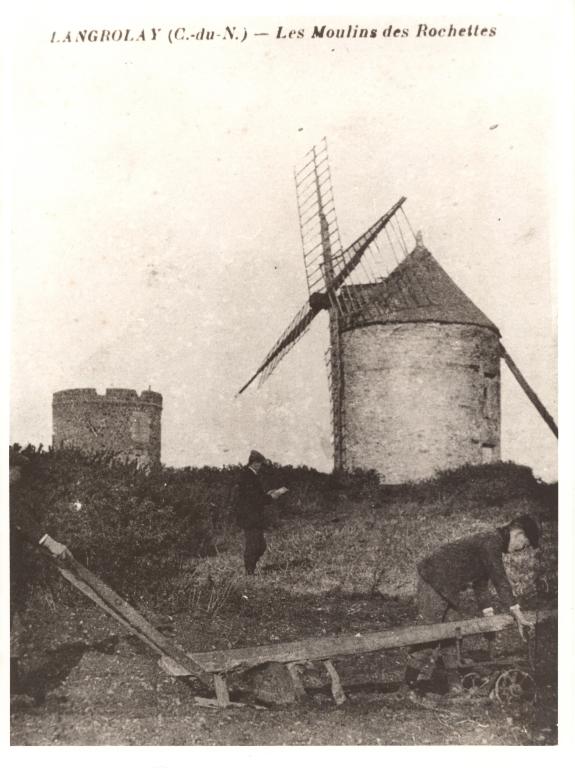 Les Moulins à vent des Rochettes (Langrolay-sur-Rance)
