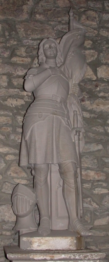 Statue sur culot : Sainte Jeanne d'Arc
