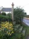 Croix de chemin, chemin de Crec'h-ar-Hars, Trévou-Bras (Trévou-Tréguignec)