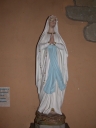 Statue : Vierge, dite Notre Dame de Lourdes