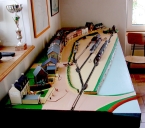 Maquette de l'ancienne gare de Perros-Guirec