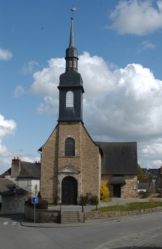 Eglise paroissiale, place de l'Eglise (Brécé)