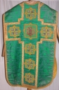 Ornement vert 2 : chasuble, étole