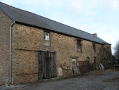 Alignement de maisons, Villegâte (Le Tronchet)