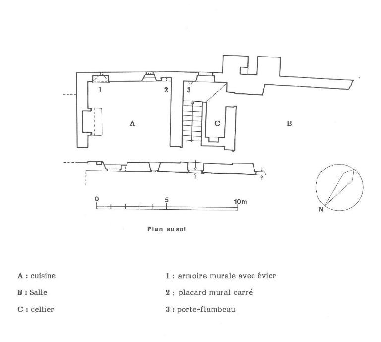 Manoir, puis ferme, aujourd'hui maison, Tréfalégan (Lanhouarneau)