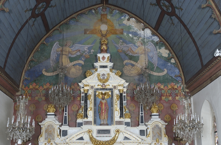Peinture monumentale : Adoration du Saint Sacrement