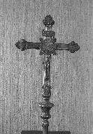 Croix de procession, église Saint-Martin (Saint-Martin-sur-Oust)