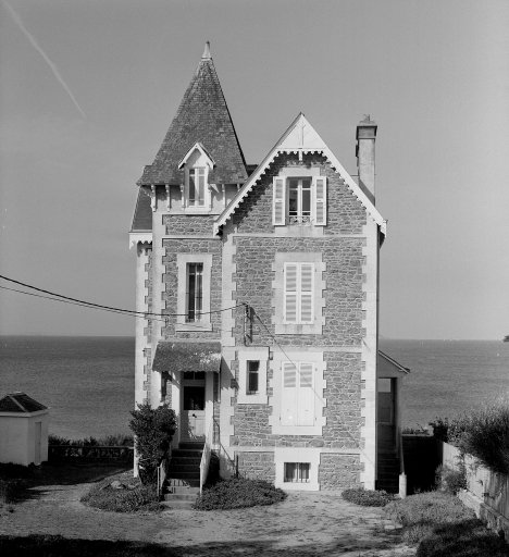 Maison de villégiature balnéaire dite Villa Ker Armor, 9 rue de la Crolante (Saint-Malo)