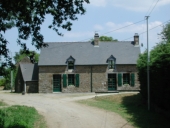 Alignement de deux logis, la Bullière (Combourg)