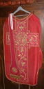 Chasuble, étole et voile de calice