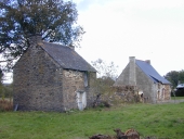 Alignement de maisons, la Drunerie (Renac)