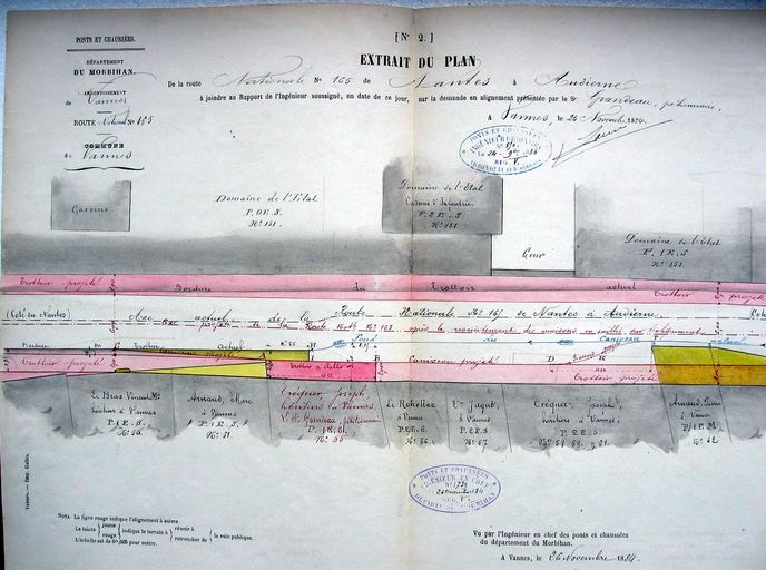 Rue Hoche, anciennement rue Saint-Yves, puis rue d'Auray (Vannes)