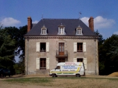 Maison, route de Châteaubriand à Guer (Maure-de-Bretagne fusionnée en Val d'Anast en 2017)