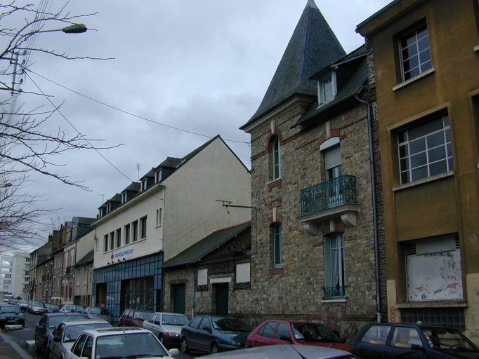 Entrepôt commercial, 66 rue Dupont-des-Loges (Rennes)
