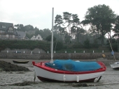 Bateau de plaisance ; ancien bateau de pêche : "Les Trois Merles"