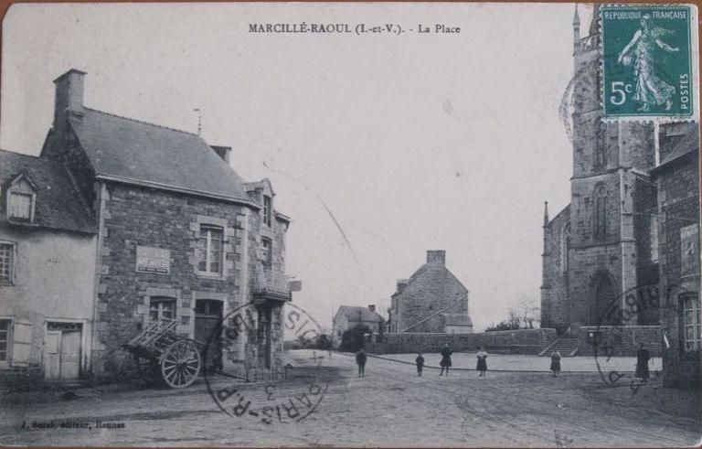 Le village de Marcillé-Raoul