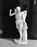 Groupe sculpté : Tobie et l'ange, ancienne collégiale, actuellement église Sainte-Marie-Madeleine (Champeaux)