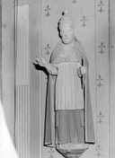 Statue (grandeur nature, d'applique) : saint Pierre (1)